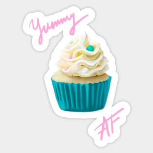 Yummy cupcake Sticker